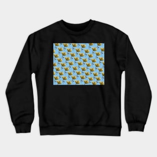 Yellow wild flower Crewneck Sweatshirt